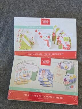Paper Pumpkin Holiday & Craft Paper Kit Sets